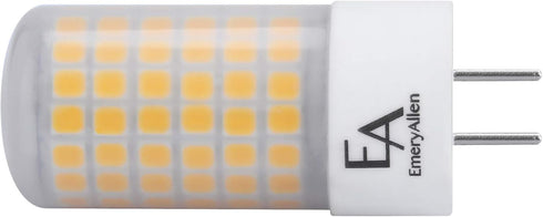 EmeryAllen EA-GY6.35-5.0W-001-309F-D Dimmable Miniature Bi-Pin Base LED Light Bulb, 12V-5Watt (60W Equivalent) 550 Lumens, 3000K, 1 Pcs by EA EmeryAllen