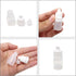 Honbay 30PCS 2ML Plastic Empty Dropper Bottles - Squeezable Eye Liquid Containers with Screw Cap