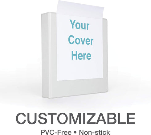 Oxford 3 Ring Binders, 3 Inch ONE-Touch Easy Open D Rings, 4 Pack, White, 650-Sheet Capacity