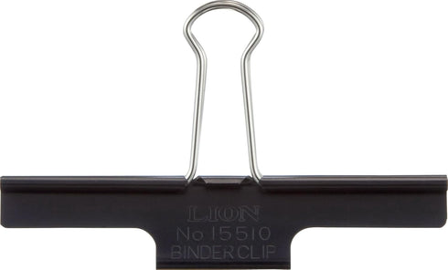 Lion Extra Large Binder Clips, Black, 85-Sheet by LION