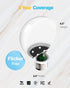 Sunco Lighting 8 Pack Vanity Globe Light Bulbs G25 LED, 3000K Warm White, Dimmable 450 LM, E26 Base, UL
