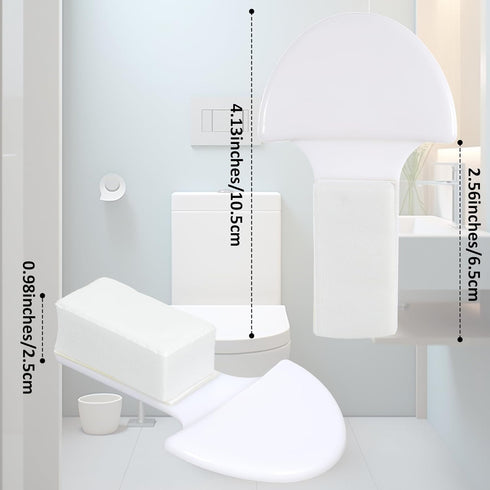 YBEATY 4 Pcs Toilet Seat Lift Handle Toilet Lid Lifter Sticky Seat Handle Lifter Multi-Function Avoid Touching Lift