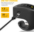 DINOSTRIKE 2.4GHz Presentation Clicker USB Rechargeable Powerpoint Clicker, Finger Ring RF Wireless Presenter Remote