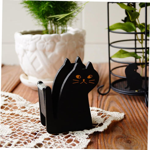 STOBOK Cat Tape Holder, Cute Desktop Tape Dispenser, Vintage Washi Tape Cutter