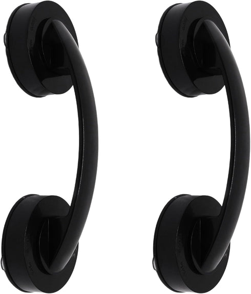 2 Pack Suction Cup Handle for Glass Door, Shower Grab Bar Without
