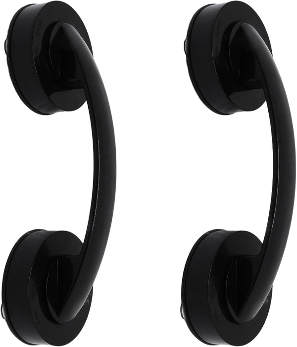 2 Pack Suction Cup Handle for Glass Door, Shower Grab Bar Without