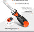 ValueMax 13-in-1 Multi-bit Ratcheting Screwdriver Set Tool All in One, Portable Multi-purpose Ratchet Screw-driver, Slotted/Philips/Torx/Square by ValueMax