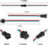 3 Pin Led Strip Connector, SUPERNIGHT 3 Pin Connector for WS2811 WS2812 WS2812B SK6812 LED Strip Lights, 7 Pairs JST SM Male Female Plug LED Connector Cables, 5 PCs Strip to Wire Led Connectors by SUPERNIGHT