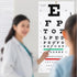 Complete Snellen Eye Exam Kit, Eye Chart for 20 Feet Eye Exams with Occluder and Pointer