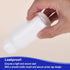 PATIKIL 10 Pcs 100ml Small Mouth Round Reagent Bottles, PE with Screw Cap for Lab Liquid Storage