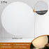 8.5" 2 1.7mm PATIKIL Diameter Lampshade Diffuser, Pcs Thick Round Diffuser Sheet for Drum Lampshades, Pendants Light
