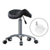 4pcs 1.5-inch Swivel Office Chair Casters with Brake, White Plastic Threaded Stem Furniture Replacement Wheels