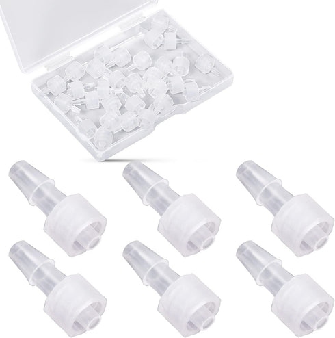 30pcs Syringe Adapter, Male Luer Lock 3/16 Inch Connector Kit to Syringe Coupler Adapter