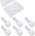 30pcs Syringe Adapter, Male Luer Lock 3/16 Inch Connector Kit to Syringe Coupler Adapter