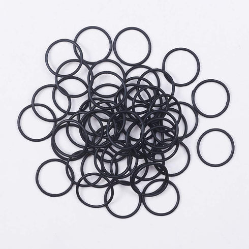 Othmro 50pcs Nitrile Rubber O-Rings | 1mm Wire Dia 14mm OD Metric Sealing Washers for Plumbing