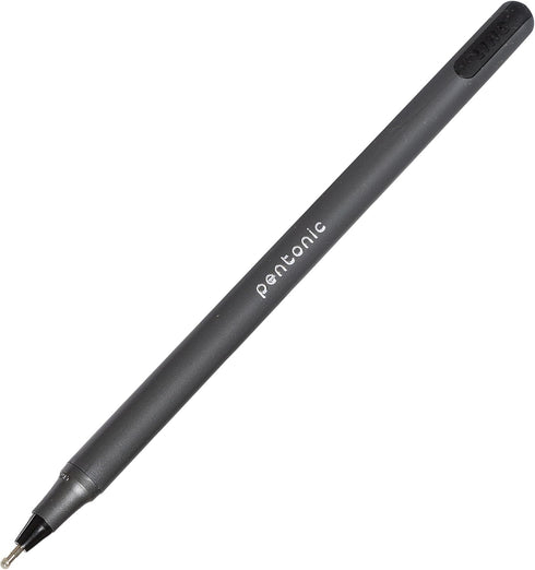 Pentonic Ballpoint Pens In Pen Organizer, Bulk 50 Count, Black Ink, 1.0 mm Medium Point, Smooth Writing For Journaling, Office & School (PEN12537) by linc