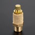 Mtsooning 10PCS Pneumatic Exhaust Muffler, 1/8" NPT Adjustable Brass Flow Control Silencer for Cylinders