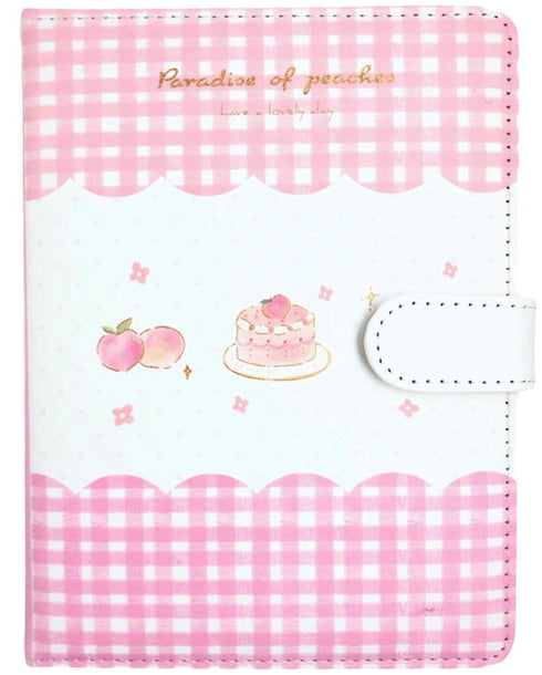 Cute Kawaii Journal Notebook, Peach Journal, Premium Quality Paper, 5 x 6.7 inch, 112 Sheets (224 Pages) of 120 GSM