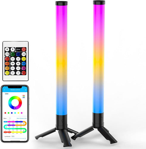 TJOY 360 Smart Light Bars, RGB Game Lights on Desk, TV Backlight