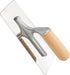 3 Pack Set, 1 mm Venetian Plaster Trowel Stainless Steel Finishing Trowel, Art Paint Plastering Tool with Wooden