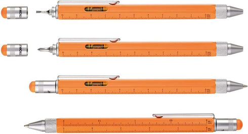 Troika Construction Ballpoint Pen in Neon Orange (PIP20NO)