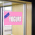 Fastasticdeals Frozen 36x24Inches Decal Stickers Multiple Sizes Yogurt Food Fair Promotion Business Industrial Vinyl