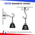 Magnetic Hooks, 40Lbs Heavy Duty Magnets for Cruise Cabins, Strong Hooks for Hanging, 20 Pack