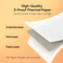 iDPRT A4 Thermal Paper, 2 Rolls, 8.3 x 11.7 Inch, Compatible with MT890/HPRT MT810/M08F, BPA Free