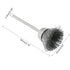 20Pcs Wire Wheel Brushes Cup-shape Steel Wire Brushes with 3/32" Shank for Rotary Tools