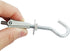Hordion 4 Packs Heavy Duty Plasterboard Ceiling Hooks, Spring Toggle Wing Bolts Hanger for Hanging Plants