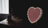 Lights,10x10 663 Heart-Shaped Felt Letter Board with Built-in LED Light-up Message Board with Pre-Cut Letters,Cursive