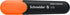 Schneider Job Highlighter, Chisel Tip, 1 + 5 mm, Black Barrel, Orange Ink, Box of 10