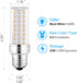 E26 LED Bulbs, 20W LED Corn Light Bulb, 150W Equivalent, 2000lm, Warm White 3000K, E26/E27 Base, 3 Pack