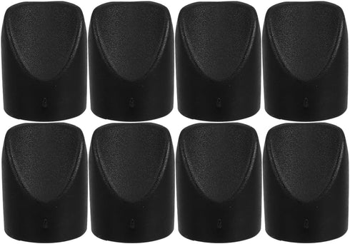 8Pcs Uonlytech Folding Chair Stability Caps Heavy-Duty Nylon End Caps Replacement Plugs V-Shaped Design for Metal