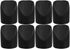 8Pcs Uonlytech Folding Chair Stability Caps Heavy-Duty Nylon End Caps Replacement Plugs V-Shaped Design for Metal