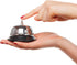 Super Z Outlet Call Bell 2-Pack - Classic Stainless Steel Service Bell for Desk, Counter, Reception, 3.35",