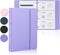 deli Portable Business Card Book Holder, Organizer for 180 Cards, Purple Name Card Holder