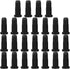 Tofficu 25pcs Caster Socket Sleeve, Plastic Round Inserts for Chair Wheel Socket Caps Replacement