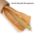 8 Pcs B Round Stock Lathe Bar Stock Kit, Solid Brass Rod, 1/8 Inch Diameter, 12 Inch Length
