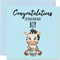 Stuff4 New Baby Boy Card - Congrats, Welcome to the World, Home