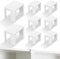 Fuutreo 8 Pack Bookcase Connector Compatible with IKEA Billy Bookshelf, Shelf Aligner