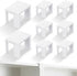 Fuutreo 8 Pack Bookcase Connector Compatible with IKEA Billy Bookshelf, Shelf Aligner
