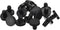 uxcell 16 Pieces Black Rubber Stopper, 5mm Plug for 4.5-4.8mm Hole