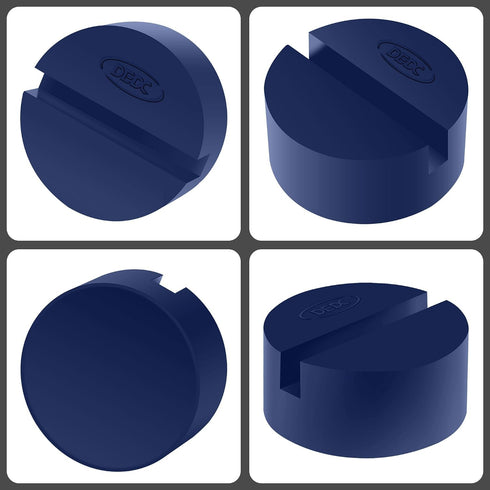 DEDC Pinch 2 Packs, Blue Floor Jack Pad Universal Jack Stand Rubber Protector Car Adapter Oil Change Mush Haves, Change
