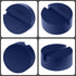 DEDC Pinch 2 Packs, Blue Floor Jack Pad Universal Jack Stand Rubber Protector Car Adapter Oil Change Mush Haves, Change