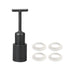 MECCANIXITY E14 Socket Ring Removal Tool, T Type with Lamp Shade Socket Rings, Light Replacing Accessories
