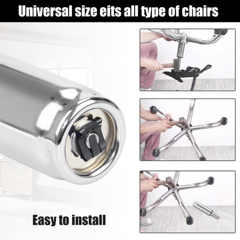 Office Chair Cylinder Replacement, Heavy Duty Gas Cylinder, 5.5 inch Long Extension Stroke Fits Most Chairs