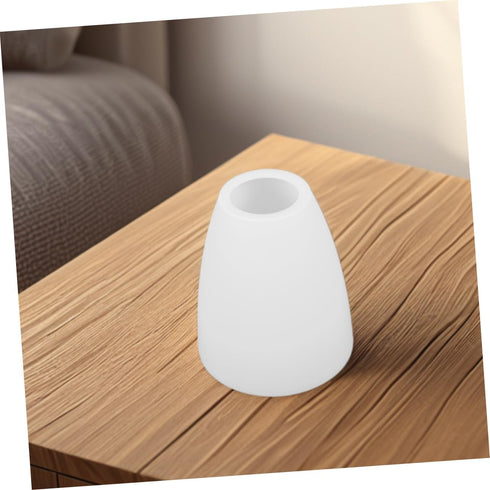 3Pcs 32MM VILLCASE White Plastic Lamp Shade for Floor Lamps Bell Shape Replacement Lampshade Home Decor Lighting