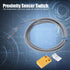 PNP NO Proximity Sensor Switch, 3 Wires Inductive Type DC12 to 24V, ABS Shell with Shielded Probe