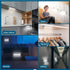 60-LED Dimmable 12 inch 2000mAh 3 Counter (2 Packs) Under Cabinet Lighting Wireless, Motion Sensor Light Indoor